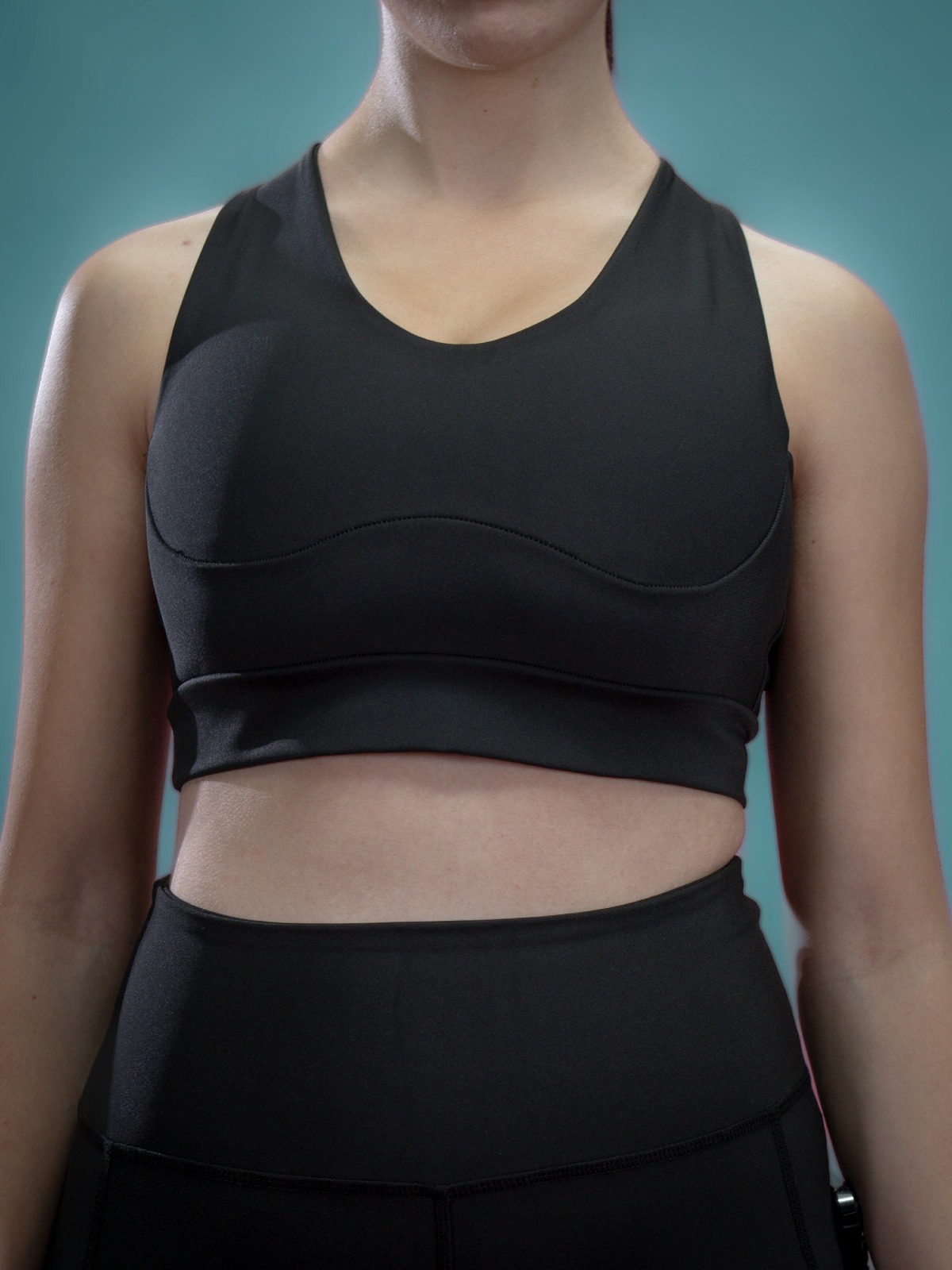 Brassière a dos filet noir -188-