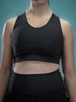 Brassière a dos filet noir -188-